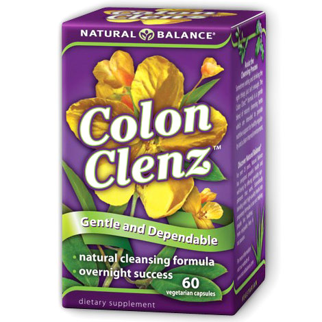 Colon Clenz, Colon Cleansing Formula, 60 Capsules, Natural Balance