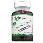 World Organic Combo Pepsin with Aloe Vera 120 tabs from World Organic