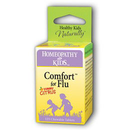 Comfort For Flu, Citrus, 125 Chewable Tablets, Herbs For Kids