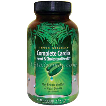 Complete Cardio Heart & Cholesterol Health, 84 Liquid Soft-Gels, Irwin Naturals