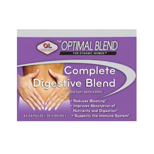 Complete Digestive Blend, Optimal Blend For Women, 60 Capsules, Olympian Labs