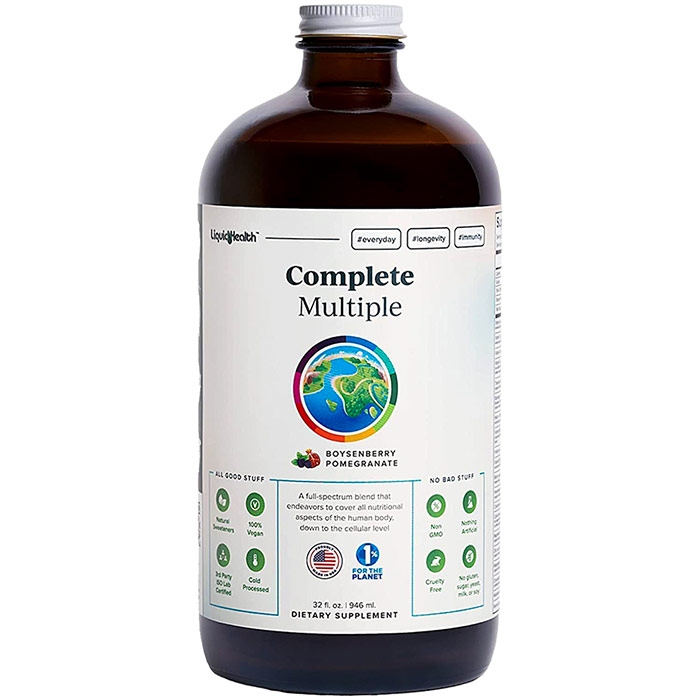 Complete Multiple Liquid Supplement, 32 oz, Liquid Health