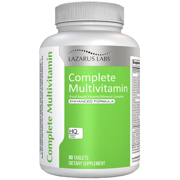 Complete Multi-Vitamin, 90 Tablets, Lazarus Labs