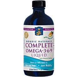 Complete Omega 3-6-9 Liquid, Lemon Flavor, 16 oz, Nordic Naturals