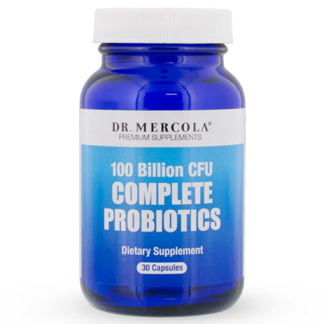Complete Probiotics 100 Billions CFU, 30 Capsules, Dr. Mercola