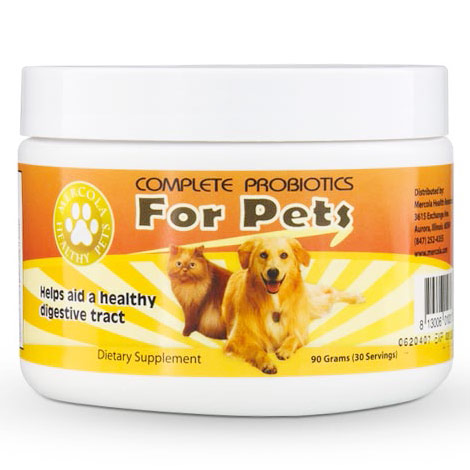 Complete Probiotics Powder for Pets, 90 g, Dr. Mercola