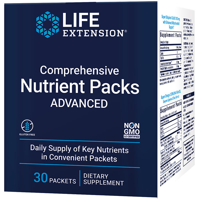 Comprehensive Nutrient Packs ADVANCED, 30 Packets, Life Extension