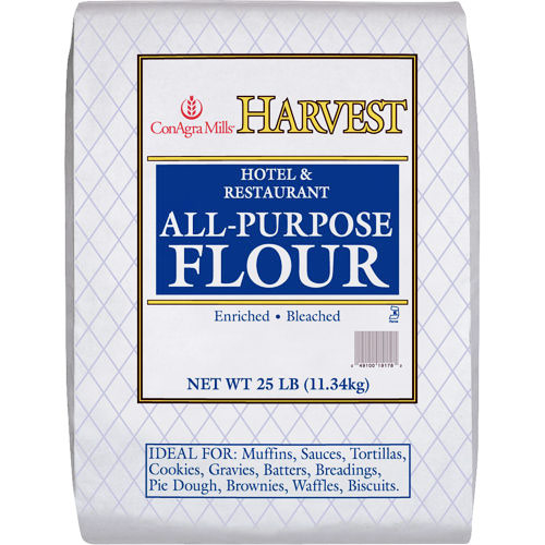 ConAgra Harvest Hotel & Restaurant All Purpose Flour, 25 lb (11.34 kg)