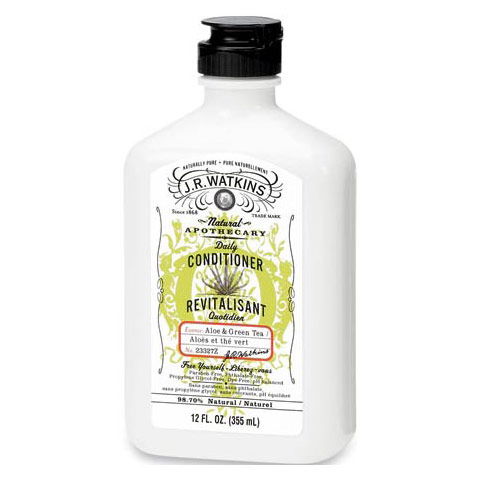 J.R. Watkins Conditioner, Aloe & Green Tea, 12 oz, J.R. Watkins