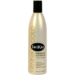 ShiKai Henna Gold Highlighting Conditioner, 12 oz, ShiKai