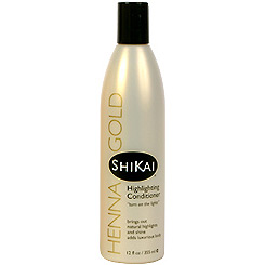 Henna Gold Highlighting Conditioner, 12 oz, ShiKai