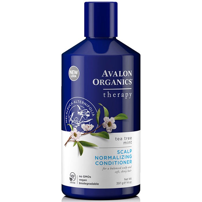 Avalon Organic Botanicals Conditioner Tea Tree Mint Treatment 14 oz, Avalon Organics