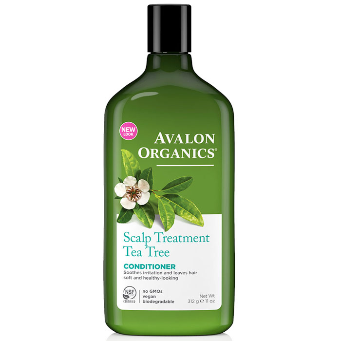 Avalon Organic Botanicals Conditioner Tea Tree Scalp Treatment 11 oz, Avalon Organics
