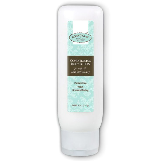 Conditioning Body Lotion, 4 oz, Living Clay