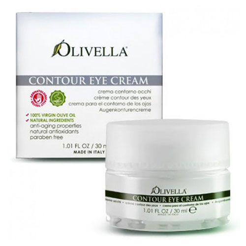 Contour Eye Cream, Olive Oil Anti-Aging Skin Care, 1 oz, Olivella