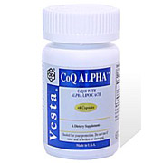 Vesta Pharmaceuticals CoQ Alpha (Coenzyme Q10/ALA 100mg/100mg) 60 capsule from Vesta