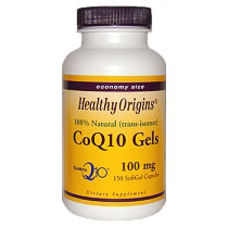 CoQ10 100 mg, 150 SoftGels, Healthy Origins
