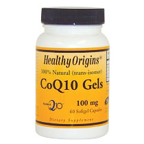 CoQ10 100 mg, 60 SoftGels, Healthy Origins
