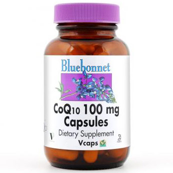 CoQ10 100 mg Capsules, 30 Vcaps, Bluebonnet Nutrition