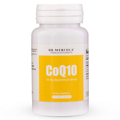 CoQ10 100 mg, 30 Licaps Capsules, Dr. Mercola