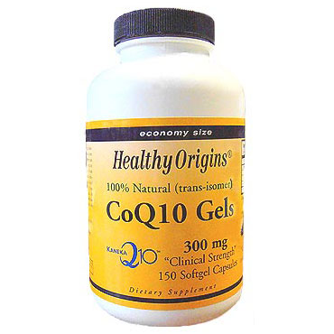 CoQ10 300 mg, Clinical Strength, 150 SoftGels, Healthy Origins
