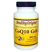 Healthy Origins CoQ10 300 mg, Clinical Strength, 60 SoftGels, Healthy Origins