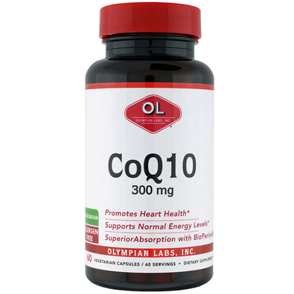 CoQ10 300 mg, 60 Vegetarian Capsules, Olympian Labs
