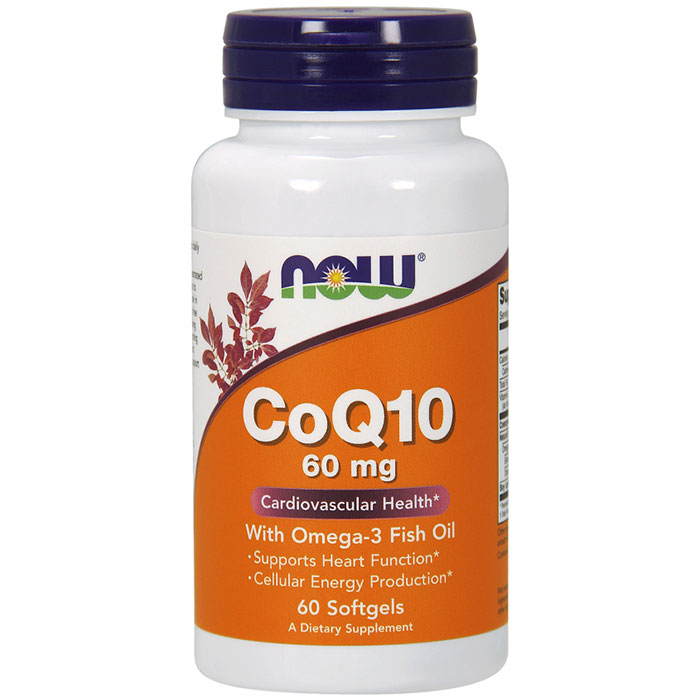 NOW Foods CoQ10 60 mg 60 Gels from NOW Foods