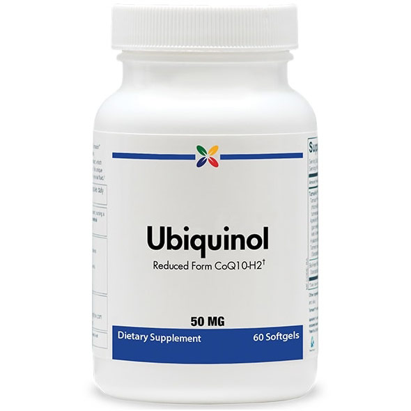 Ubiquinol 50 mg, Active Reduced Form of CoQ10, 60 Softgels, Stop Aging Now