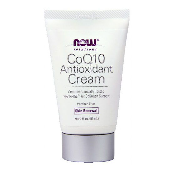 CoQ10 Antioxidant Cream, 2 oz, NOW Foods