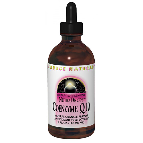 Source Naturals Coenzyme Q10, CoQ10 Liquid 30mg NutraDrops 2 oz from Source Naturals