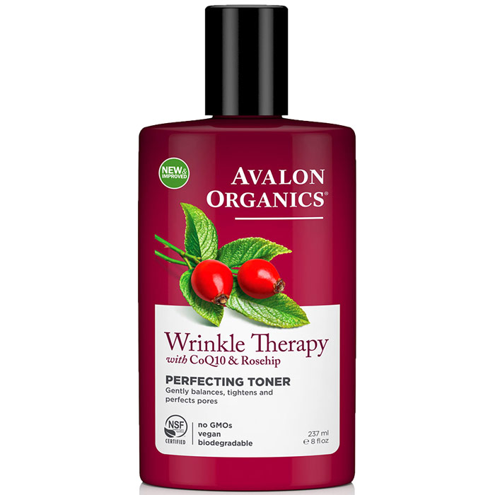 Avalon Organic Botanicals CoQ10 Perfecting Facial Toner 8 oz, Avalon Organics