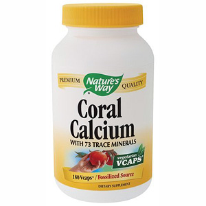 Coral Calcium 200mg 180 vegicaps from Natures Way