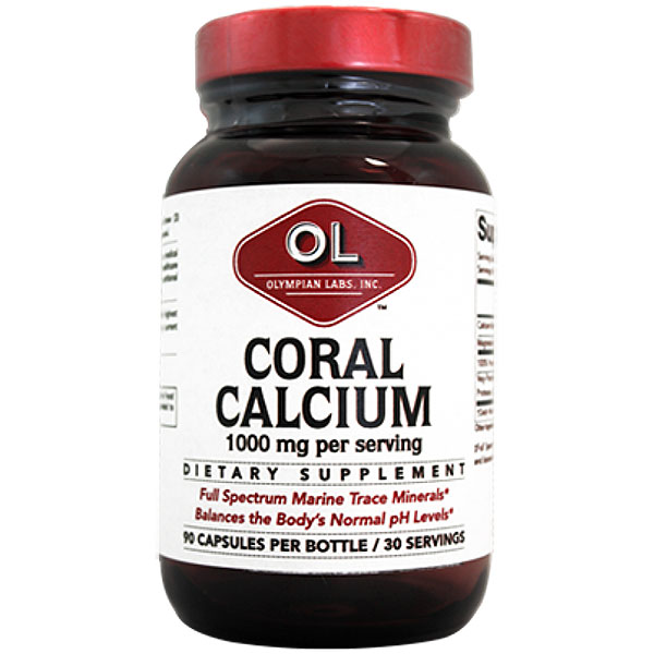 Olympian Labs Coral Calcium, 90 Capsules, Olympian Labs