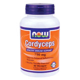 Cordyceps 750 mg, 90 Vcaps, NOW Foods