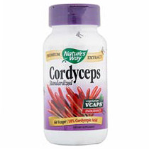 Cordyceps Extract Standardized 60 vegicaps from Natures Way