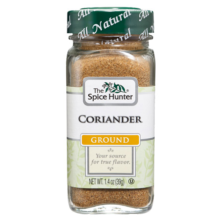 Coriander, Ground, 1.4 oz x 6 Bottles, Spice Hunter