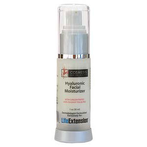 Cosmesis Hyaluronic Facial Moisturizer, 1 oz, Life Extension