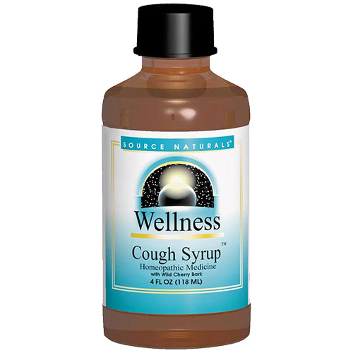 Wellness Cough Syrup Homeopathic 8 fl oz from Source Naturals