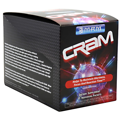 MRM CRAM (Cognitive, Recall, Attention, Memory), 15 Packets, MRM
