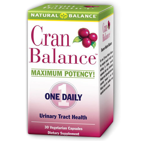 CranBalance (Cran Balance), 30 Veggie Caps, Natural Balance