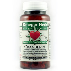 Cranberry Complete Concentrate, 90 Vegetarian Capsules, Kroeger Herb
