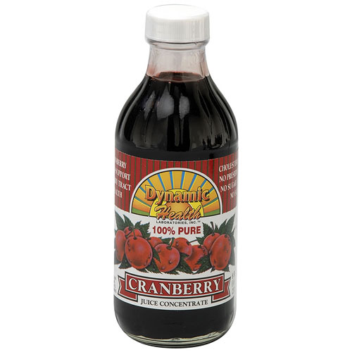 Cranberry Juice Concentrate, 8 oz, Dynamic Health Labs