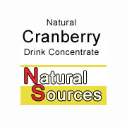 Cranberry Concentrate, 8 oz x 3 Bottles, Natural Sources