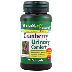 Cranberry Urinary Comfort, 90 Softgels, Mason Natural