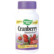 Nature's Way Cranberry Standardized Extract, 60 Tablets, Nature's Way