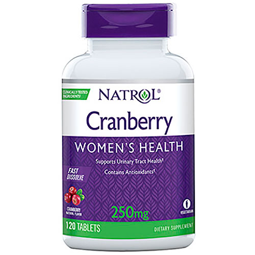 Cranberry Extract Fast Dissolve, 120 Tablets, Natrol