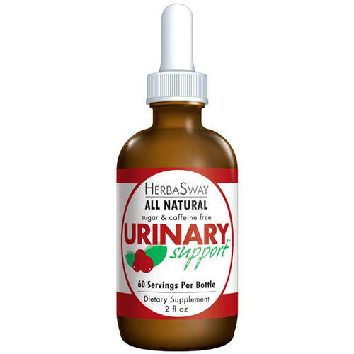 HerbaSway Urinary Support Liquid, Cranberry, 2 oz, HerbaSway