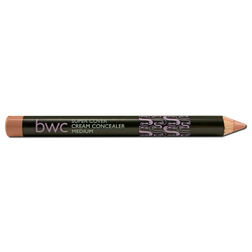 Beauty Without Cruelty Natural Cream Concealer Pencil, Super Cover Medium, 0.14 oz, Beauty Without Cruelty