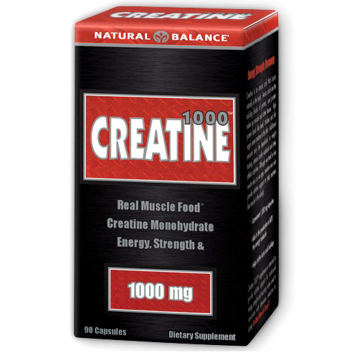 Creatine 1000, 90 Capsules, Natural Balance